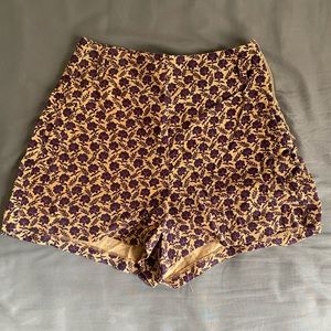Corduroy shorts